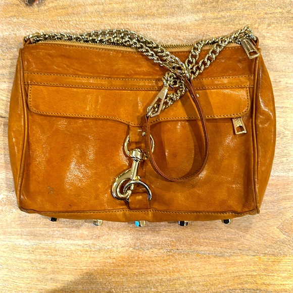 Rebecca Minkoff large Mac leather Bag. Camel colored. - Picture 8 of 16